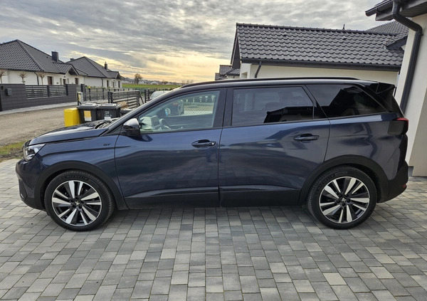 Peugeot 5008 cena 85000 przebieg: 73500, rok produkcji 2018 z Konin małe 781